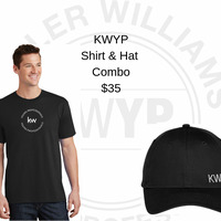 KWYP Men 's Tee / Hat Combo